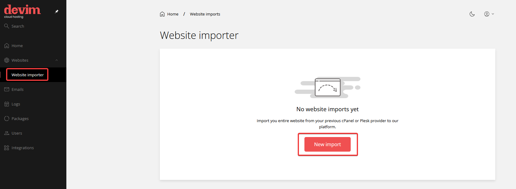 Website Importer